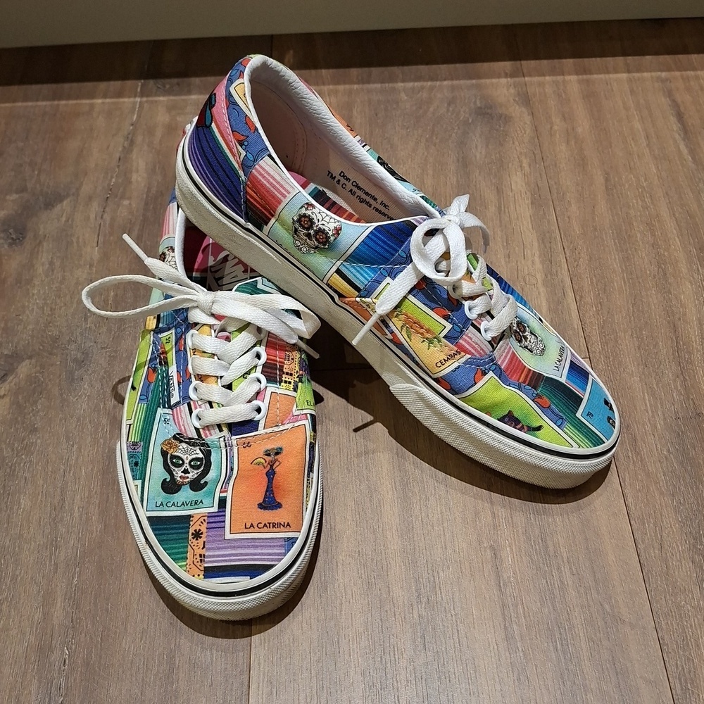 Vans Limited Edition Lotería Lace-up Era Skate Shoe (Men's 8.0) - Picture 4 of 9